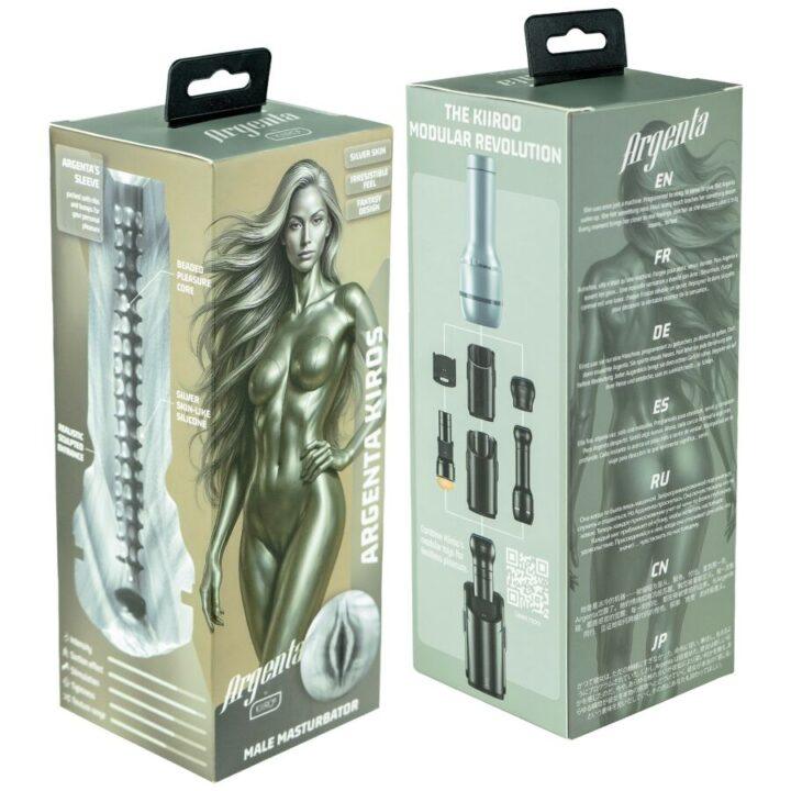 KIIROO - FEEL ARGENTA KIROS COLEÇÃO DE ESTRELAS PARA MASTURBAÇÃO