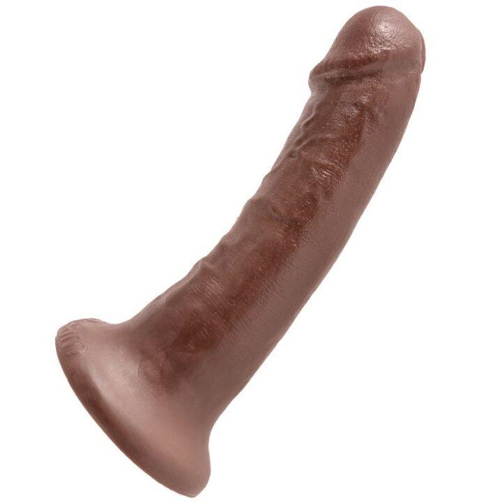 KING COCK - 6" COCK MARROM 15,2 CM