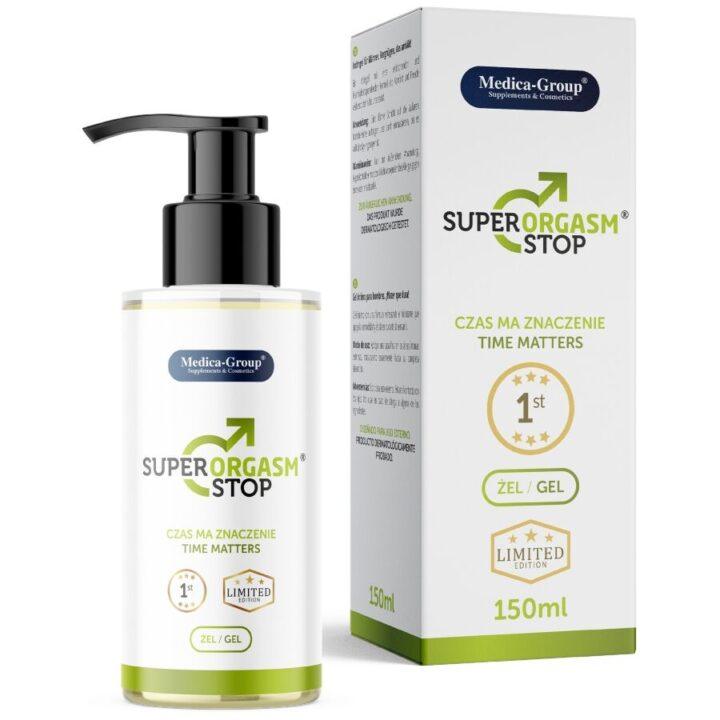 MEDICA GROUP - SUPER ORGASM STOP GEL ÍNTIMO PARA HOMENS 150 ML