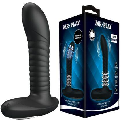 MR PLAY - MASSAGEADOR DE PRÓSTATA COM ROTAÇÃO E VIBRAÇÃO