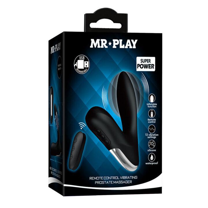 MR PLAY - PROSTATE MASSAGER WITH VIBRATION REMOTE CONTROL