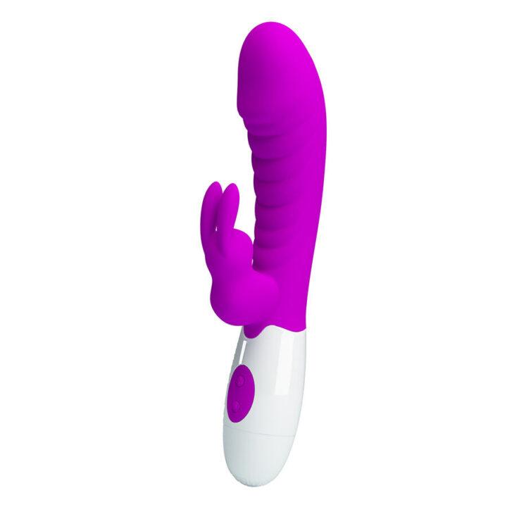 PRETTY LOVE - NAUGHTY VIBRADOR ROXO BUNNY