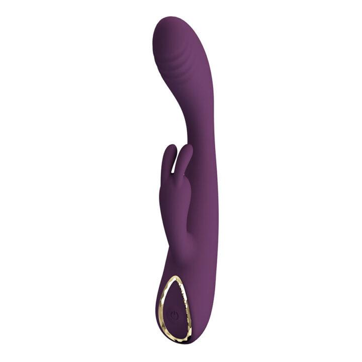 PRETTY LOVE - EMMA VIBRADOR ROXO RABBIT COM ESTIMULADOR