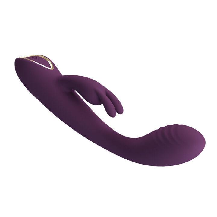 PRETTY LOVE - EMMA VIBRADOR ROXO RABBIT COM ESTIMULADOR