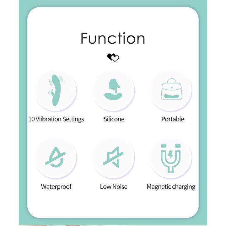 PRETTY LOVE - DJ STICK VIBRADOR G-SPOT TURQUESA