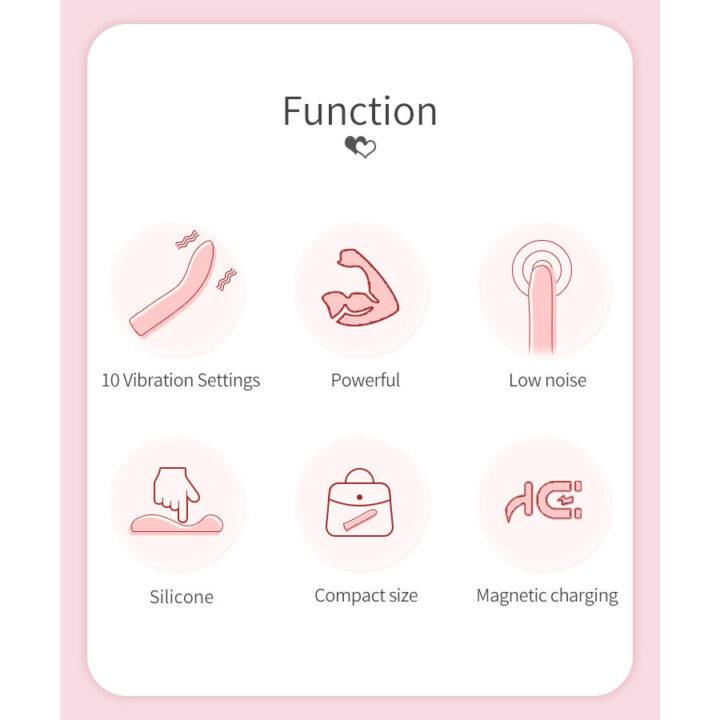 PRETTY LOVE - KISELL VIBRADOR ROSA PARA PONTO G