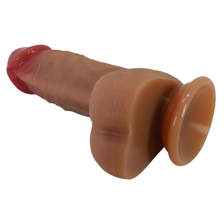 PRETTY LOVE - CURTIS DILDO REALISTA COM VENTOSA 17,3 CM -Ø- 4,2 CM
