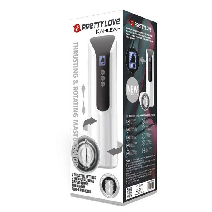 PRETTY LOVE - KAHLEAH MASTURBATOR COM EMPURRAÇÃO E ROTAÇÃO