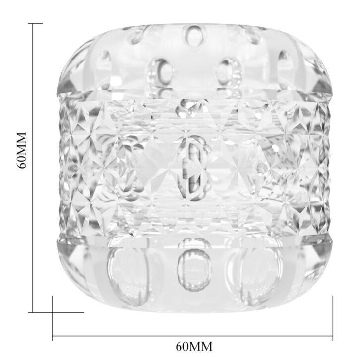 PRETTY LOVE - CRYSTLE MASTURBADOR DE ENTRADA DUPLA