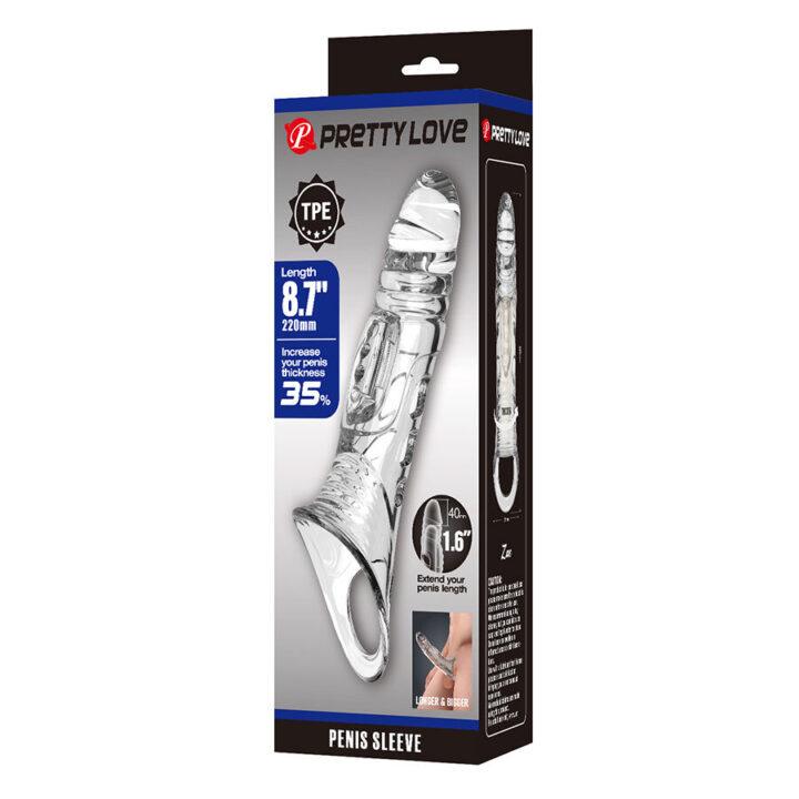 PRETTY LOVE - CAPA TRANSPARENTE PARA PÊNIS