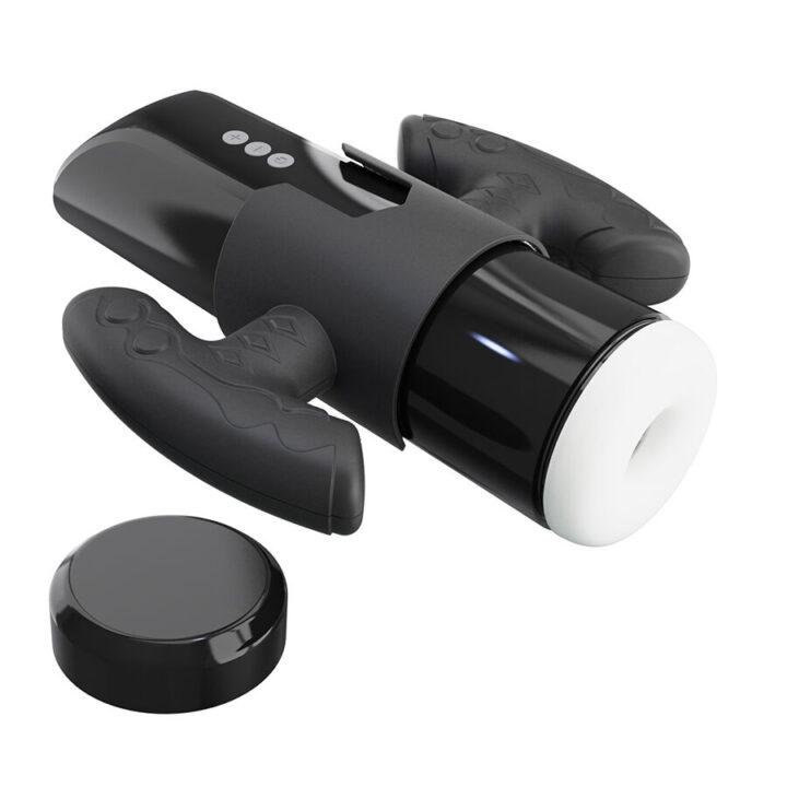 PRETTY LOVE - LARISSA MASTURBADOR DE SUCÇÃO COM VIBRAÇÃO + SUPORTE