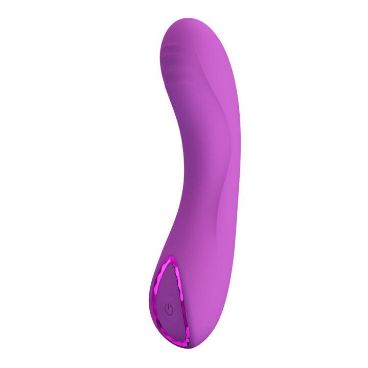 PRETTY LOVE - DJ DICK VIBRADOR ROXO PARA PONTO G