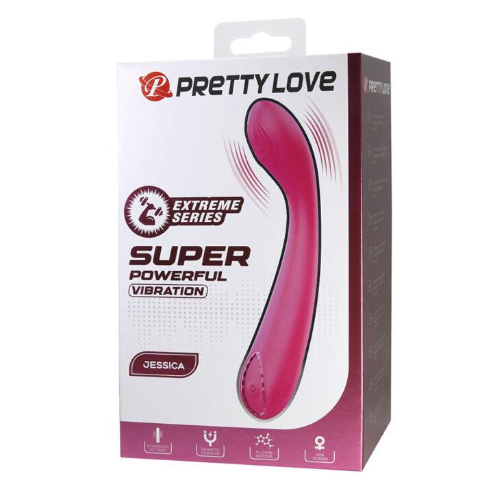 PRETTY LOVE - JESSICA VIBRADOR ROSA DE ALTA POTÊNCIA