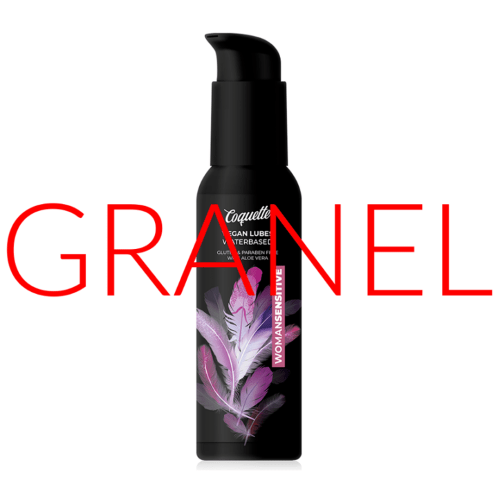 COQUETTE GRANEL LUBRICANTE WOMANSENSITIVE 100ML (BOTE + DISPENSADOR + ETIQUETA)