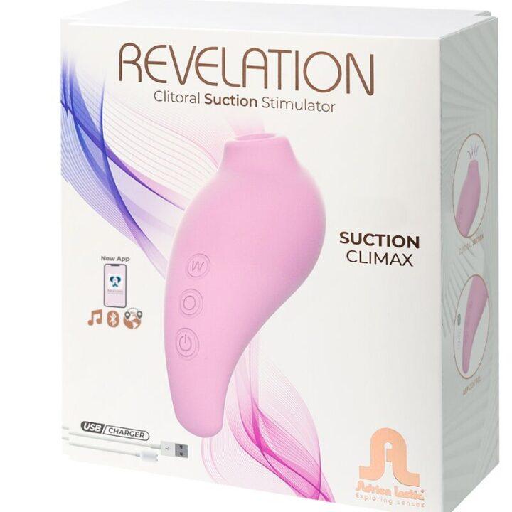 ADRIEN LASTIC - SUCKER DE CLITÓRIS ROSA REVELATION - APLICATIVO GRATUITO