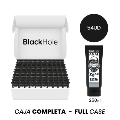 MOQ 54 - GEL À BASE DE ÁGUA BLACK HOLE EXTRA DILATAÇÃO 250 ML