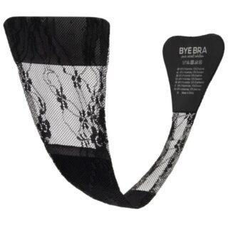 BYE-BRA - ADHESIVE THONG LACE BLACK ONE SIZE