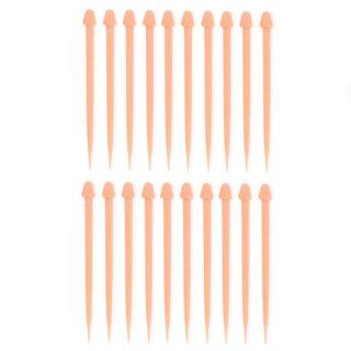 DIABLO PICANTE - PENIS SPIDERED STICKS FOR MEAT 20 UNITS