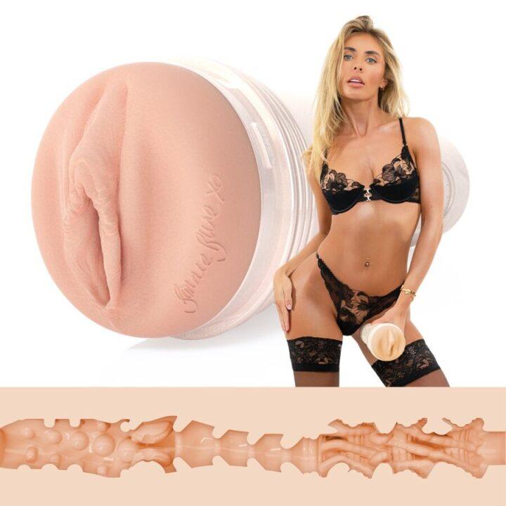 FLESHLIGHT GIRLS - BONNIE BLUE COM TEXTURA 1K VAGINA