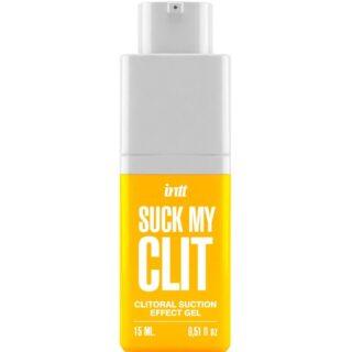 INTT - SUCK MY CLIT GEL COM EFEITO DE SUCÇÃO MANGA TROPICAL 15 ML