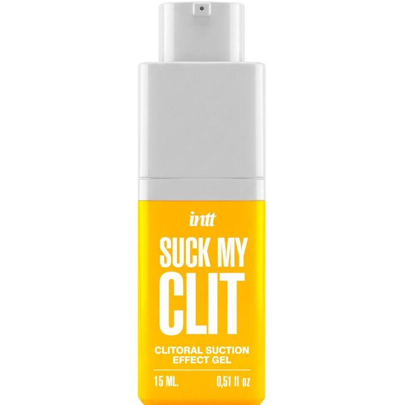 INTT - SUCK MY CLIT GEL COM EFEITO DE SUCÇÃO MANGA TROPICAL 15 ML
