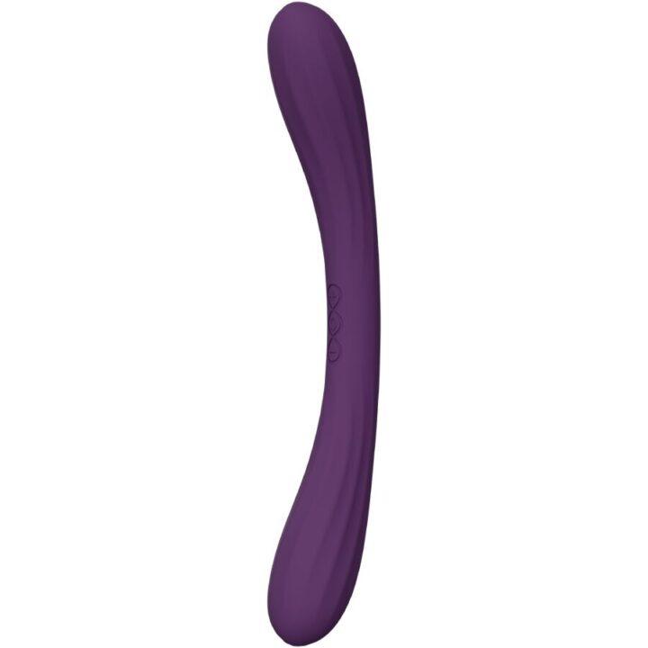 LELO - BOOMERANG VIBRADOR DE DUAS PONTAS ROXO