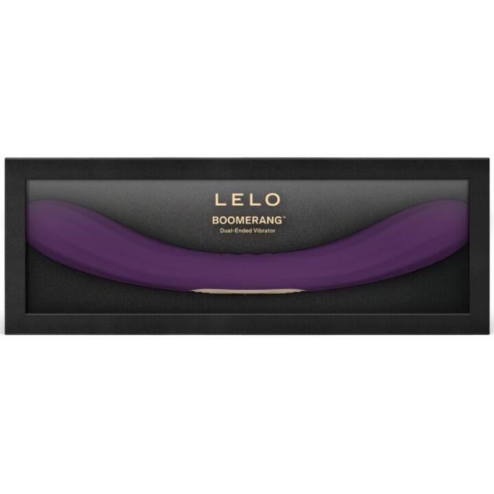 LELO - BOOMERANG DOUBLE ENDED VIBRATOR PURPLE