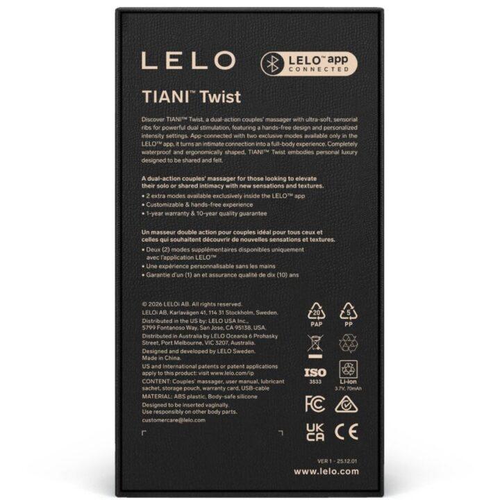 LELO - TIANI TWIST COUPLES VIBRATOR FOAM