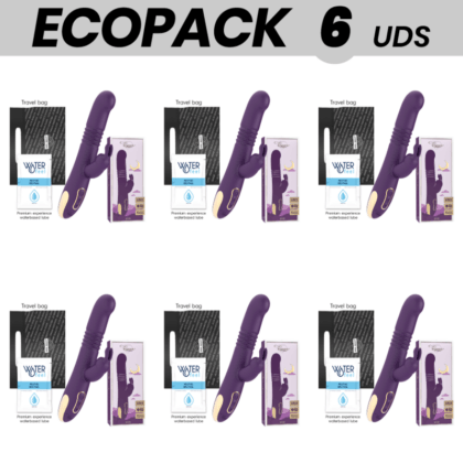 ECOPACK 6 UNIDADES - TREASUREBASTIAN RABBIT UP & DOWN, ROTATOR & VIBRATOR COMPATIBLE CON WATCHME WIRELESS TECHNOLOGY